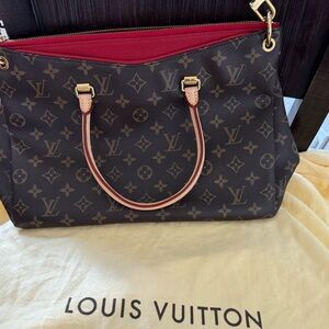 Louis Vuitton Monogram Pallas Cherry Handbag